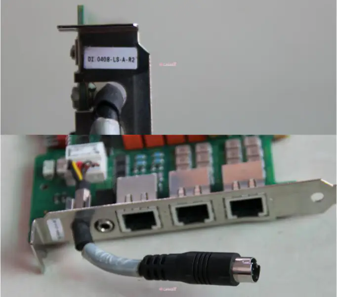 Intel Dialogic-Telefoniekarten DI/0408-LS-A-R2 DI/0408 PCI VoIP-Karte
