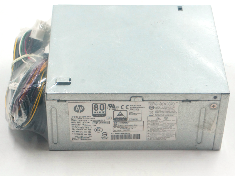 Netzteil für HP 800 Z2 G4 4Pin 650W Schaltnetzteil DPS-650AB-30 A L36048-003 L36049-003 L57253-003