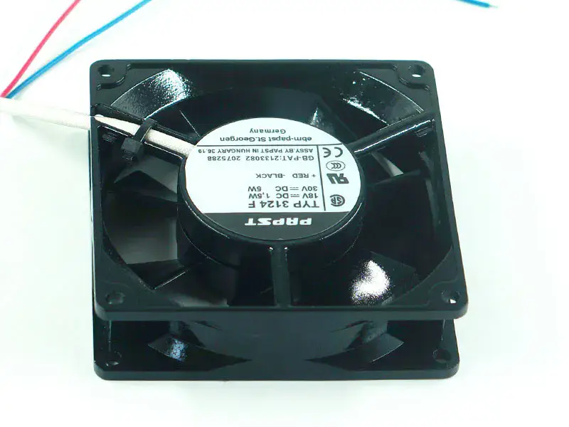 PAPST TYP3124F DC 18V 5w 30V Lüfter