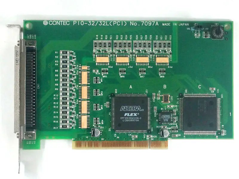 CONTEC-Karte CONTEC PIO-32/32L(PCI) Isolierte Digital-I/O-Karte Nr.7097A Hauptplatine