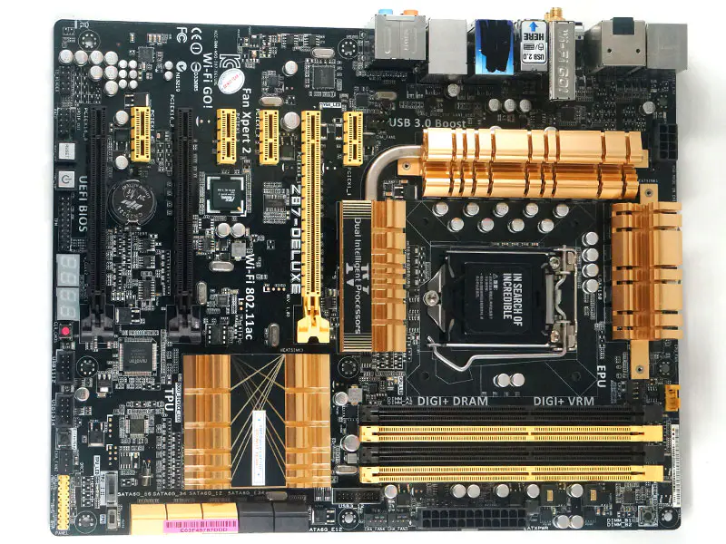 Asus Z87-Deluxe Z87 LGA 1150 ATX-Motherboard