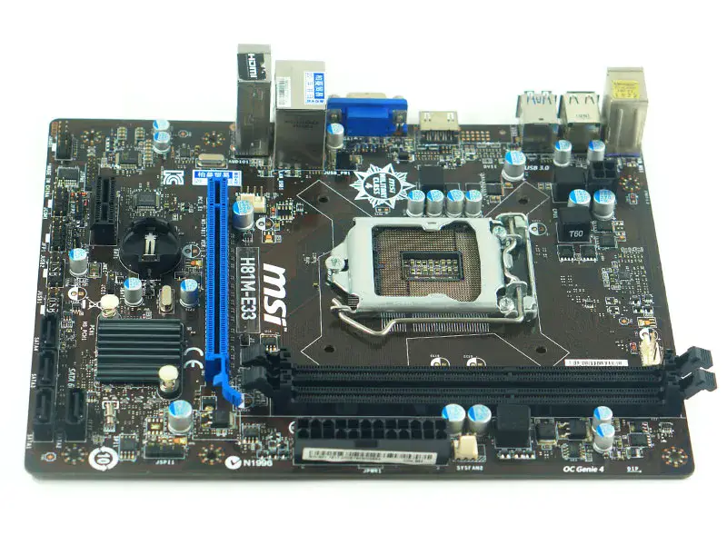 MSI H81M-E33 Mainboard LGA 1150 Intel H81 DDR3 Micro ATX