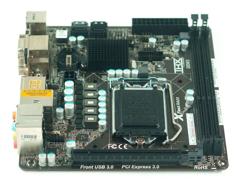 Asrock B75M-ITX Motherboard LGA1155 i3 i5 i7 DDR3 16G