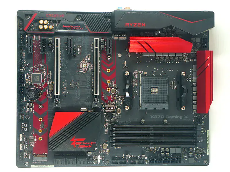 ASRock X370 GAMING X Mainboard Sockel AM4 DDR4