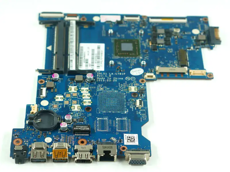 HP Hauptplatine 814611-001 15-AF ABL51 LA-C781P