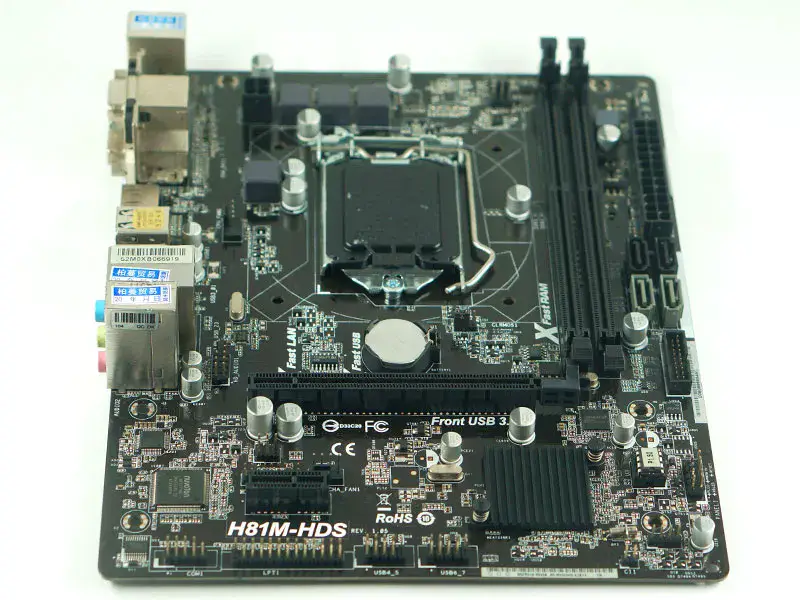 Asrock H81M-HDS Hauptplatine