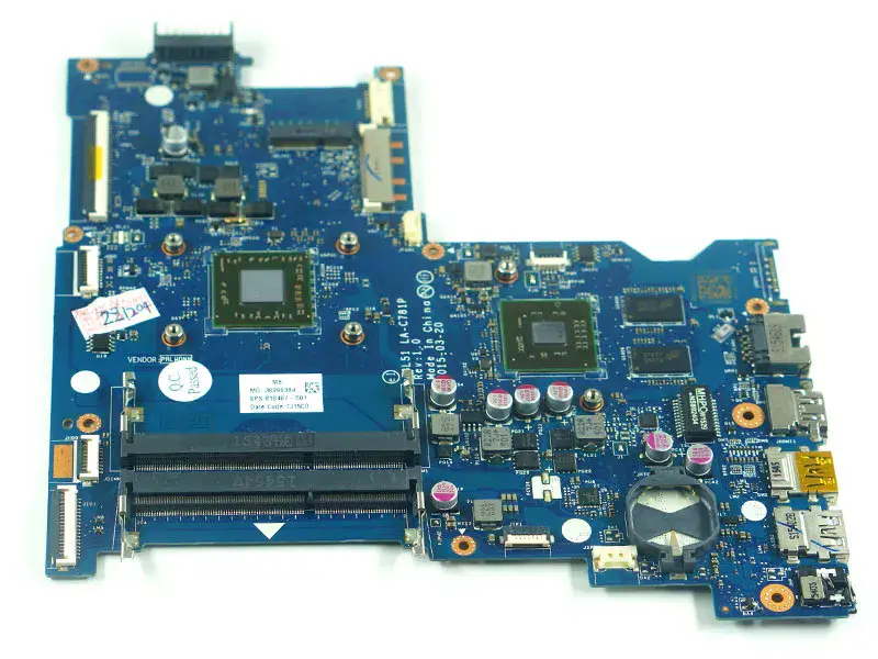 HP Hauptplatine 814611-001 15-AF ABL51 LA-C781P