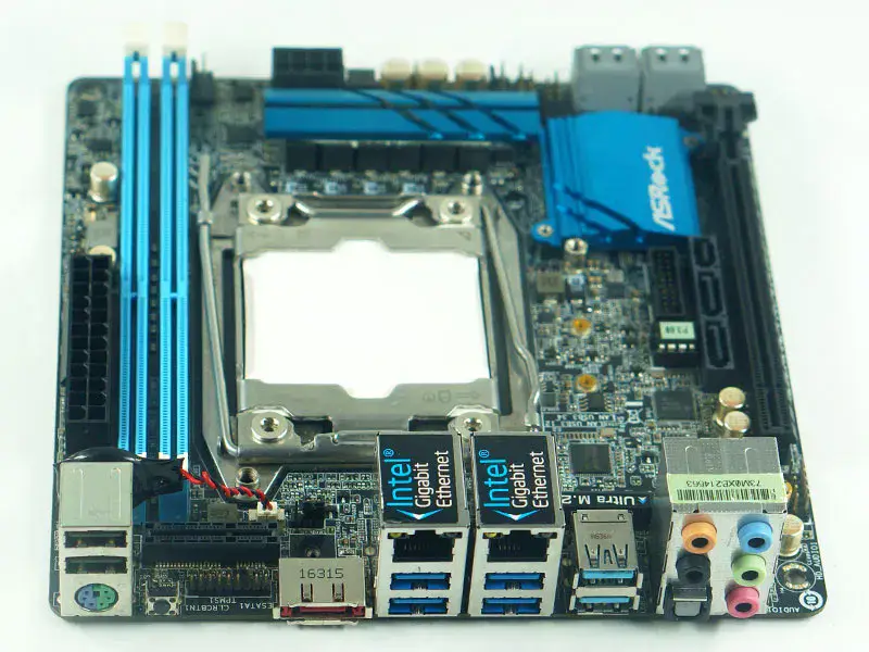ASRock X99E-ITX/ac-Motherboard unterstützt E5V3 E5V4 Server-RAM