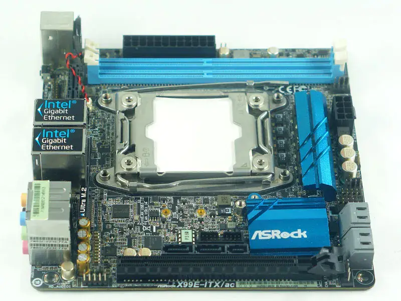 ASRock X99E-ITX/ac-Motherboard unterstützt E5V3 E5V4 Server-RAM
