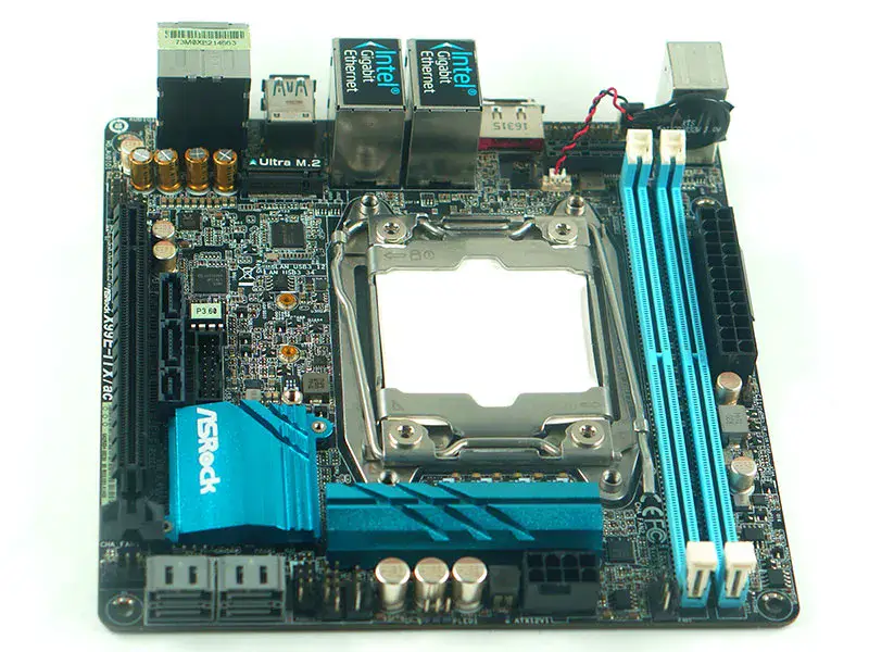 ASRock X99E-ITX/ac-Motherboard unterstützt E5V3 E5V4 Server-RAM