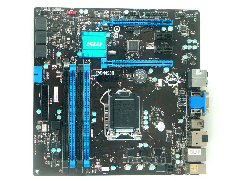 MSI B85M-G43 Mainboard LGA1150 DDR3 32GB M-ATX