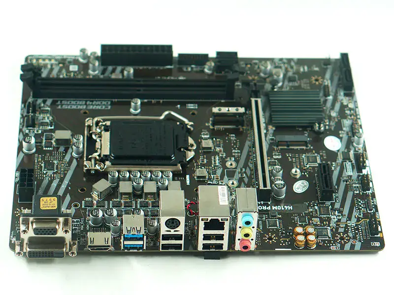 MSI H410M PRO Hauptplatine LGA1200 DDR4