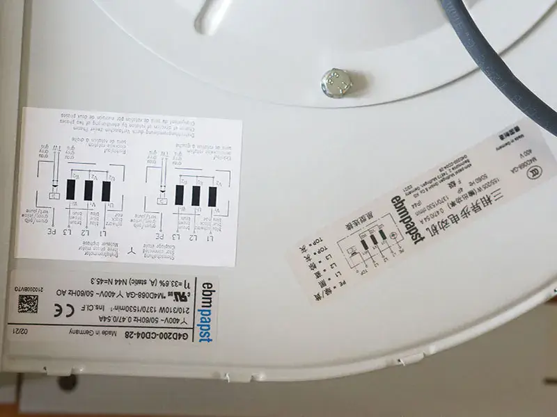 Ebmpapst G4D200-CD04-24 G4D200-CD04-28 Lüfter