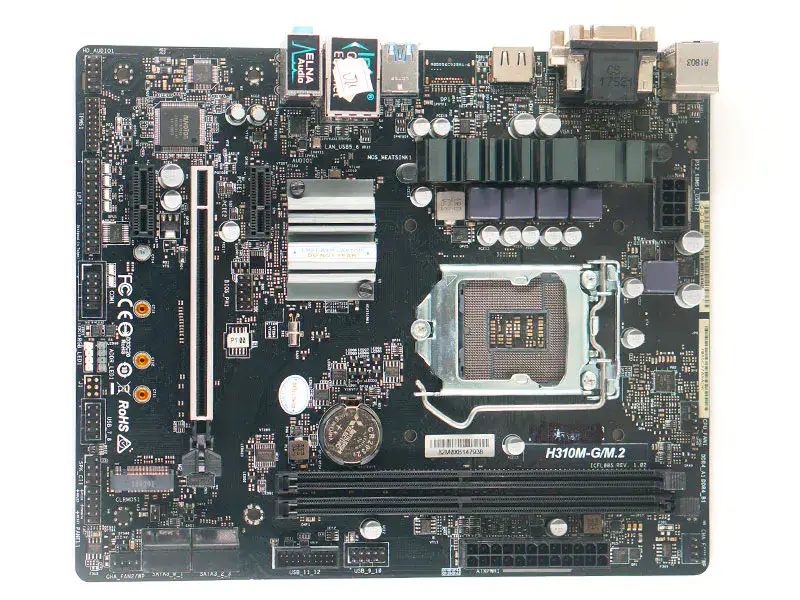 ASROCK H310M-G/M.2 Hauptplatine