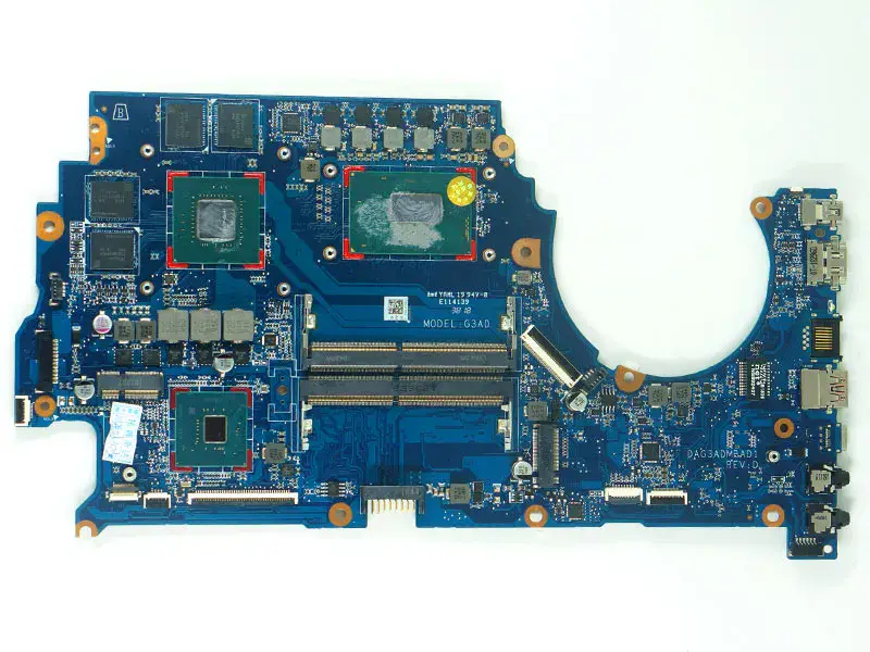 HP TPN-Q194 15-CE DAG3ADMBAD1 I5-8300HQ Hauptplatine GTX1050 4G