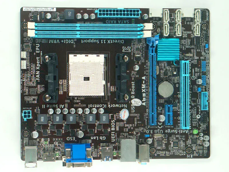 Asus A85XM-A FM2 A85 Hauptplatine