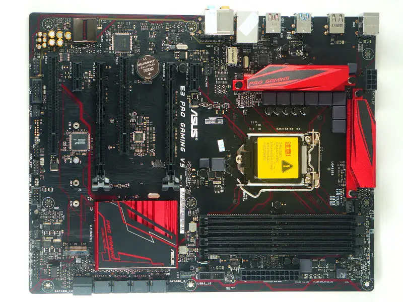 Asus E3 PRO GAMING V5 Hauptplatine C232 LGA 1151 E3 1231V5