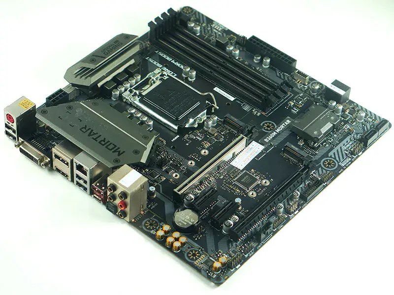 MSI B360M MORTAR Mainboard Micro-ATX Für Intel B360 DDR4 M.2 USB3.1 Gen2 TYPEC 64G 1151 CPU