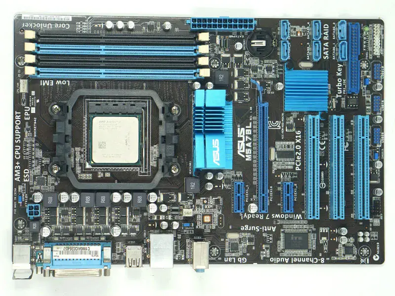 Asus M5A78L Hauptplatine 760G AM3+ ATX