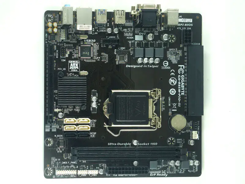 Gigabyte GA-B85M-PIO-SI B85 Sockel LGA1150 Hauptplatine