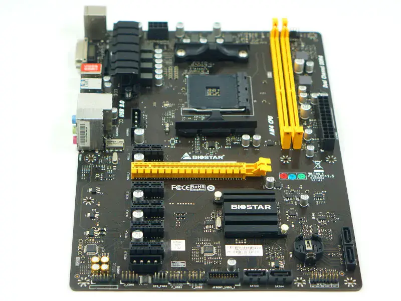Biostar TB350-BTC Hauptplatine Sockel AM4 DDR4