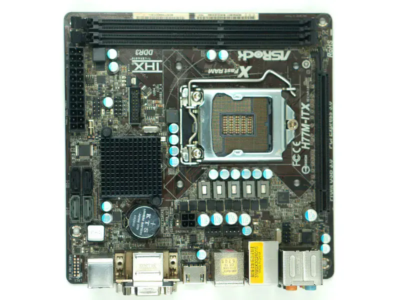 ASRock H77M-ITX Hauptplatine LGA 1155 DDR3