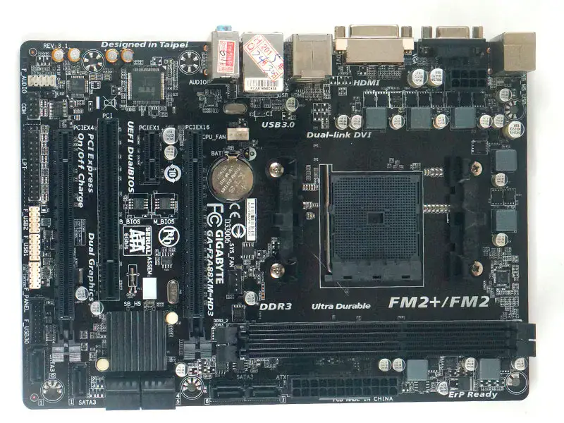 Gigabyte GA-F2A88XM-HD3 F2A88XM-HD3 Mainboard