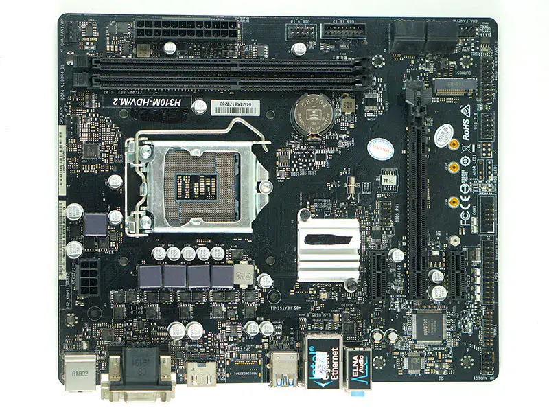 Asrock H310M-HDV/M.2 Hauptplatine LGA 1151 DDR4 SATA3.0
