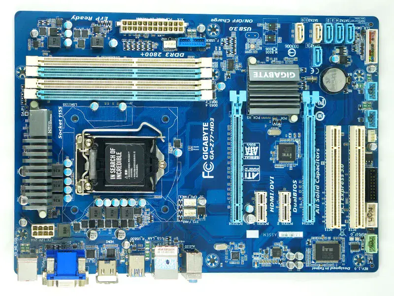 Gigabyte GA-Z77-HD3 Hauptplatine LGA 1155 DDR3