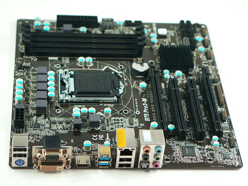 Asrock B75 Pro3-M Hauptplatine B75 LGA1155 Micro-ATX