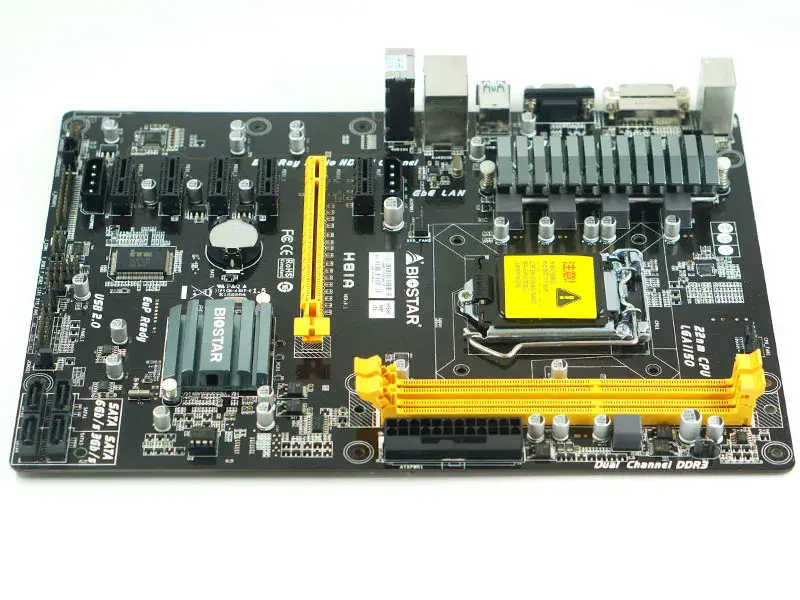 BIOSTAR H81A Hauptplatine DDR3 LGA 1150 6 PCI