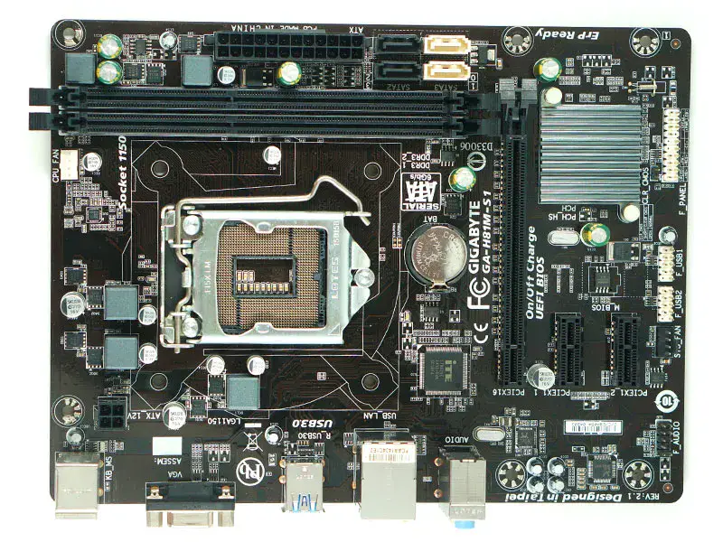 Gigabyte GA-H81M-S1 LGA 1150 H81M-S1 Hauptplatine
