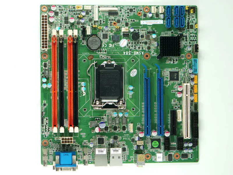 Advantech ASMB-584 REV.A1 ASMB-584G2 19A2058403-01 Hauptplatine