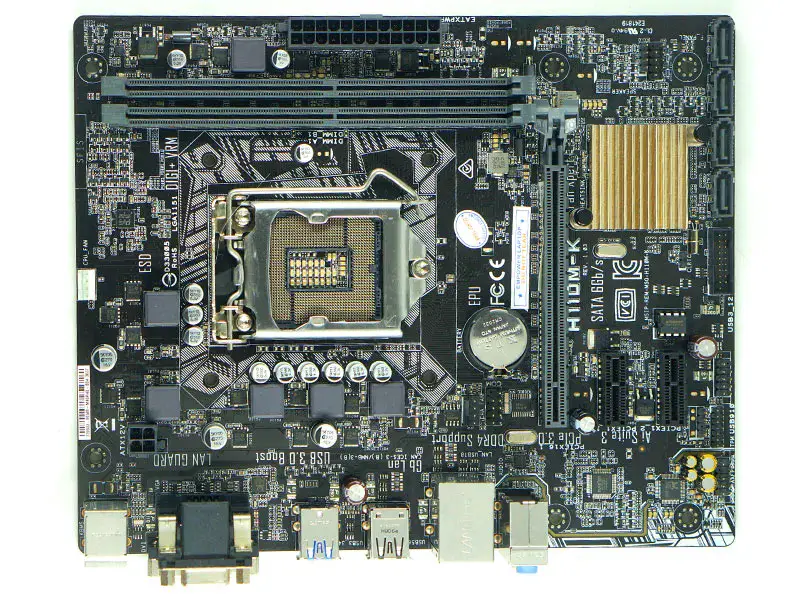 Asus H110M-K H110 LGA 1151 Micro-ATX Hauptplatine