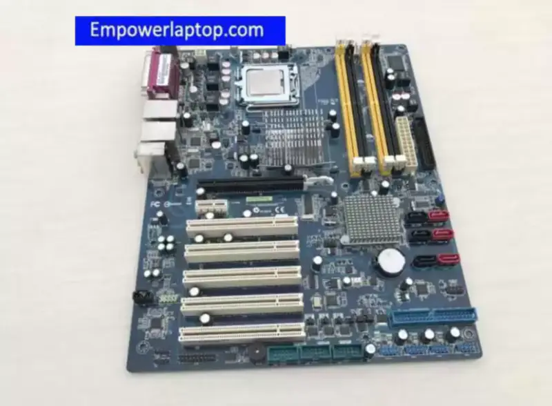 DV7550-Q35 R10 Motherboard für Industrieanlagen Dualer Netzwerkanschluss 5*PCI