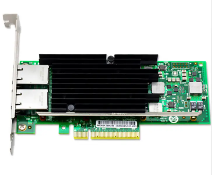 Original Intel X520-T2 X540-T2 10Gps RJ45 PCI-E E10G42BT Ethernet Converged Network Adapter Karte