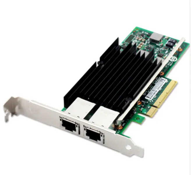 Original Intel X520-T2 X540-T2 10Gps RJ45 PCI-E E10G42BT Ethernet Converged Network Adapter Karte