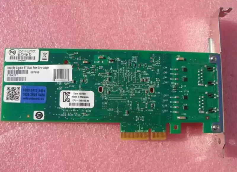 Intel E1G42ET E1G42ETG1P20 Dual Port 82576 PCI-e Gigabit Ethernet Netzwerkkarte