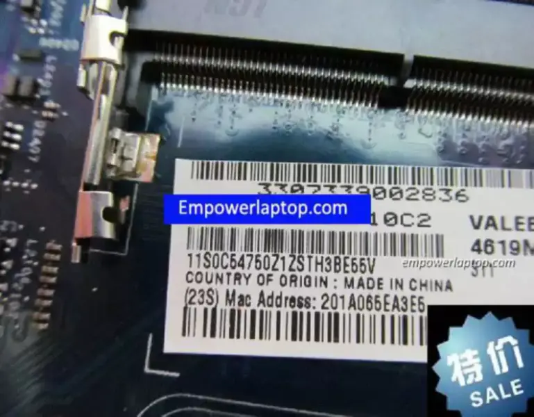 Lenovo E545 LA-8127P FRU:04X4809 Hauptplatine
