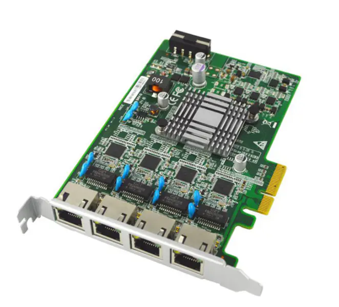 EFT-140 Hochleistungs-Gigabit-Industrie-PCIE-X4-POE-Netzwerkkarte mit gleichzeitigem 4-Kanal-PSE-Ausgang