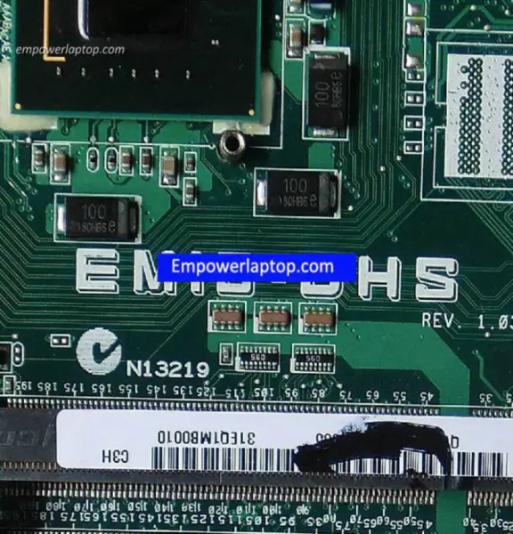 Asus EM16 Hauptplatine