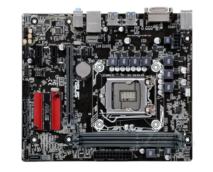 Asus EX-B150M-V5 D3 Hauptplatine LGA 1151 DDR3