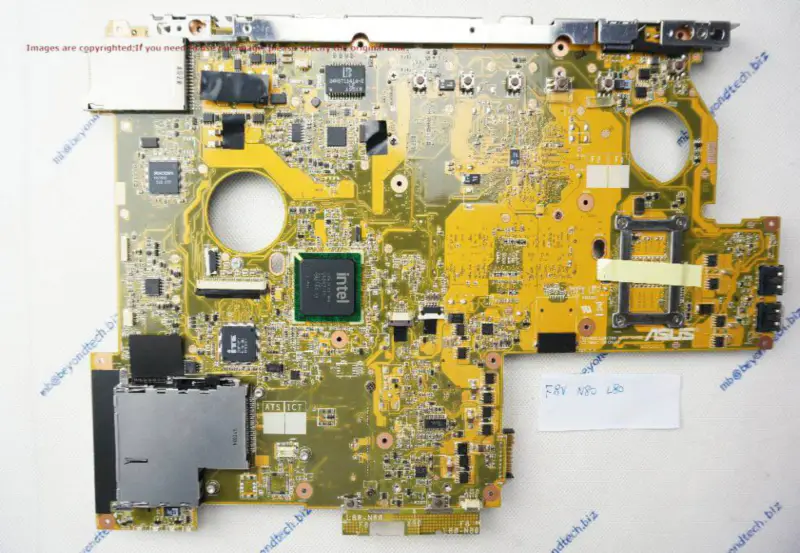 Asus F8V Hauptplatine