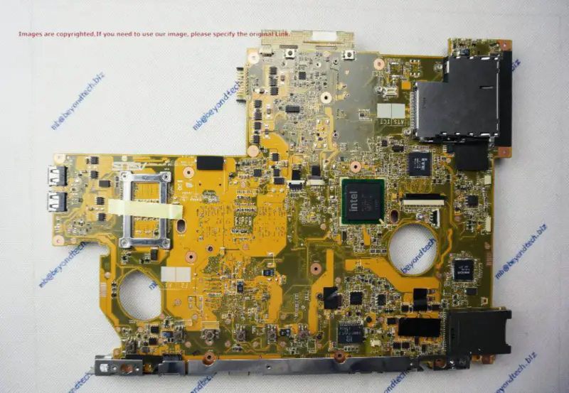Asus F8V Hauptplatine