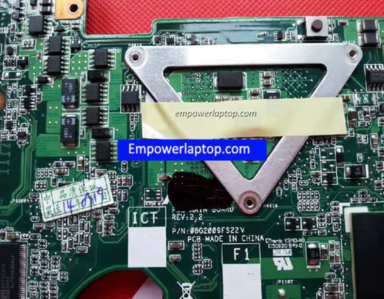 Asus F9SG Hauptplatine
