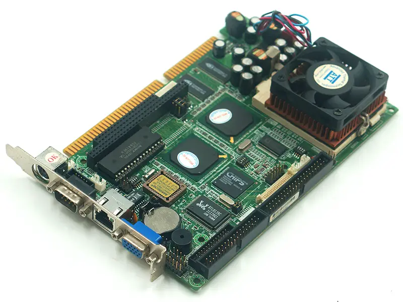 FB2502 VER:1.4 Motherboard mit CPU und FAN