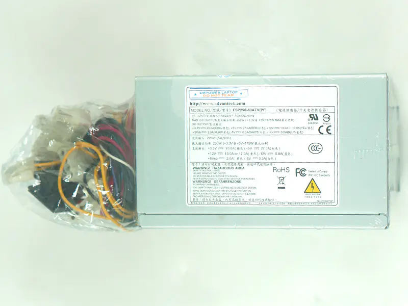 Netzgerät für FSP Advantech ATX -5V 610L 250W Netzteil FSP250-60ATV(PF) FSP250-60GTV PS8-250ATX-ZE