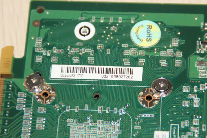 Quadro FX1700 512M PCI-E Grafikkarte DVI*2