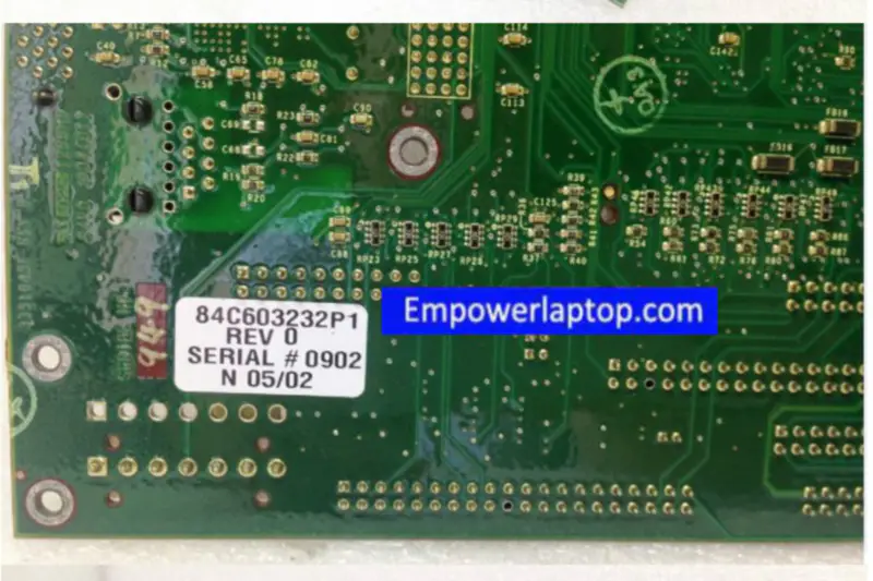 AVPRO 84C603232P1 REV 0 G15093-001 REV C SERIAL#0902 Industrie-Motherboard