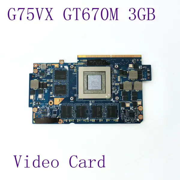 Asus N13E-GR-A2 NVIDIA GeForce GTX670M 3GB Grafikkarte für Asus G75VX Mainboard